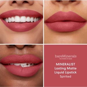Bareminerals Mineralist Matte Liquid Lipstick Spirited